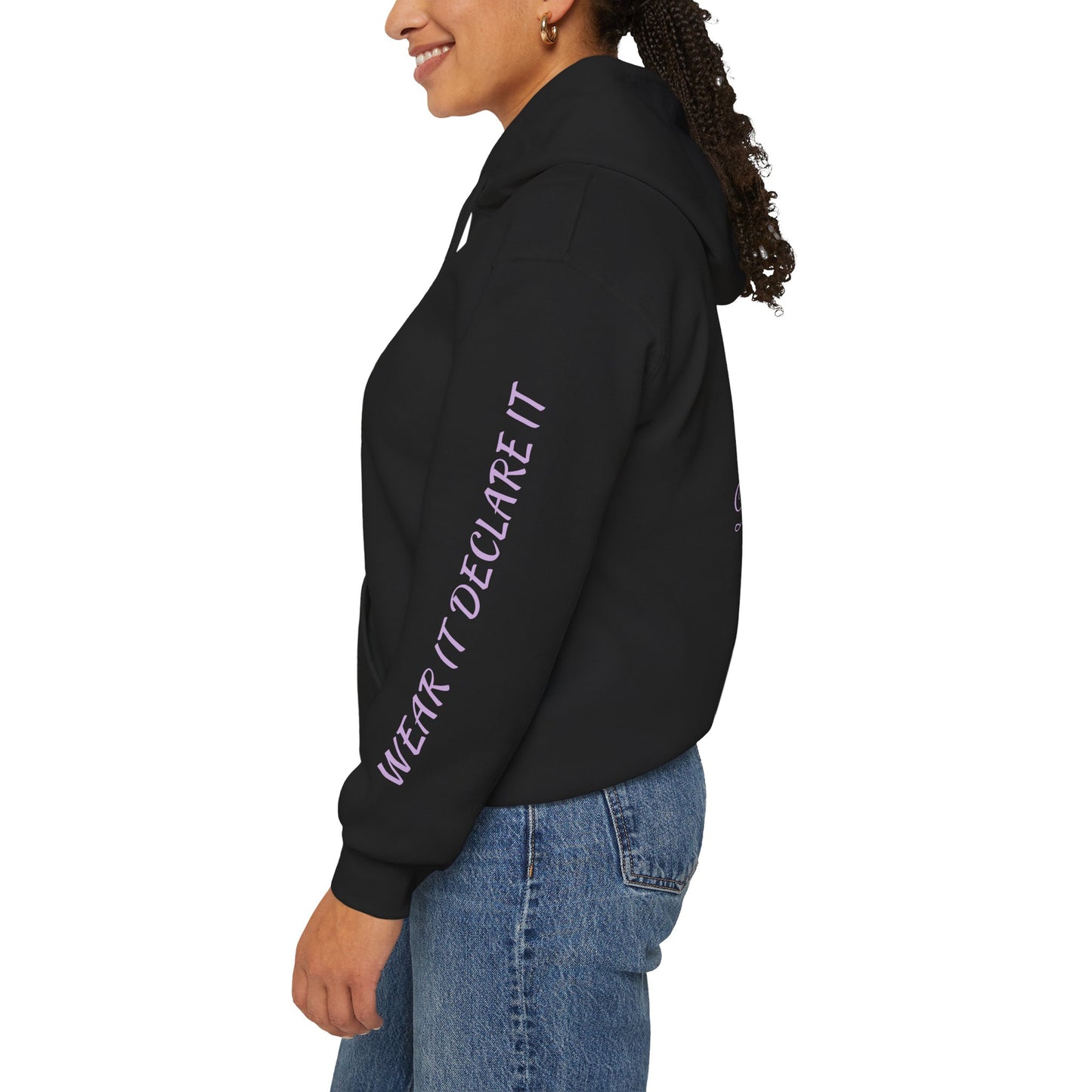 FAITH IS NOT A FAD - Purple Hoodie
