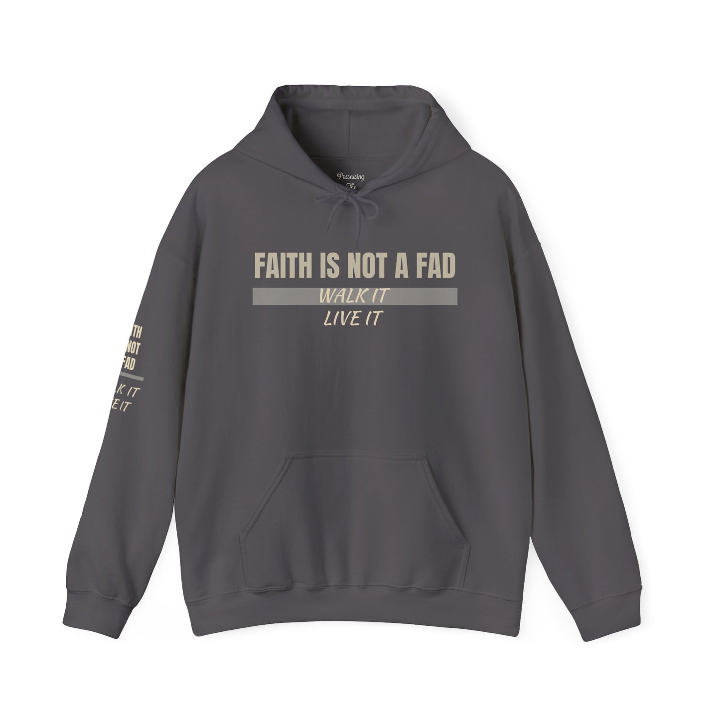 FAITH IS NOT A FAD Hoodie